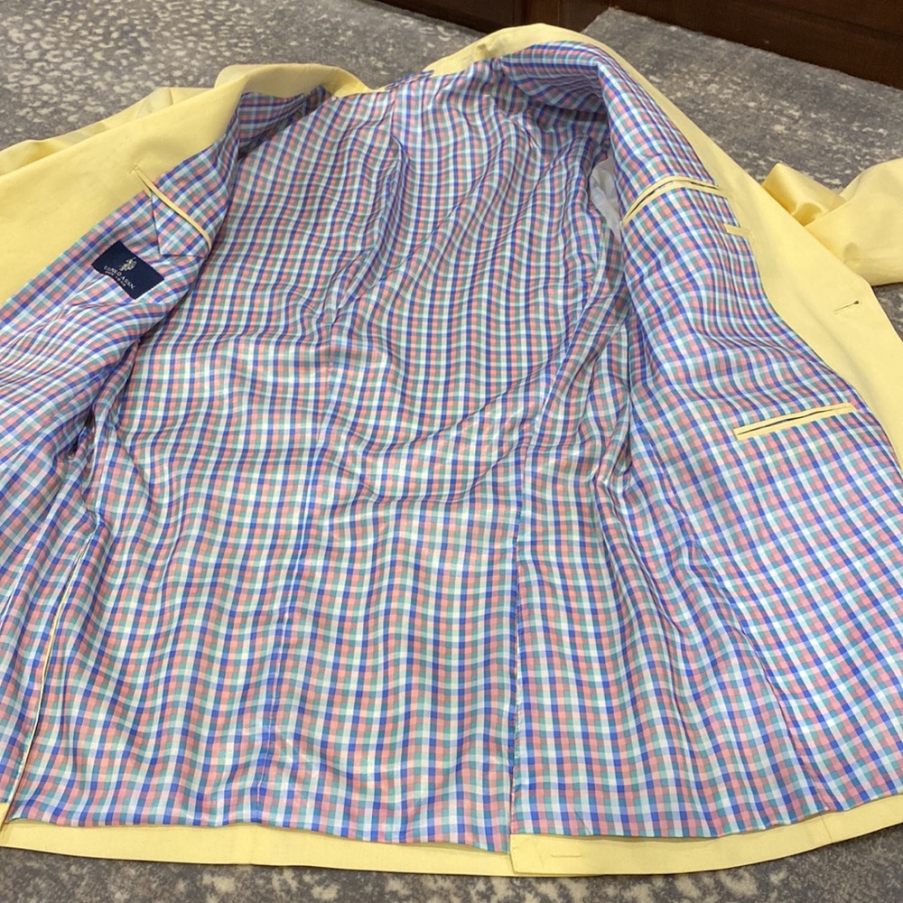 US POLO ASSN MENS NWT YELLOW JACKET 42 L - Picture 13 of 14